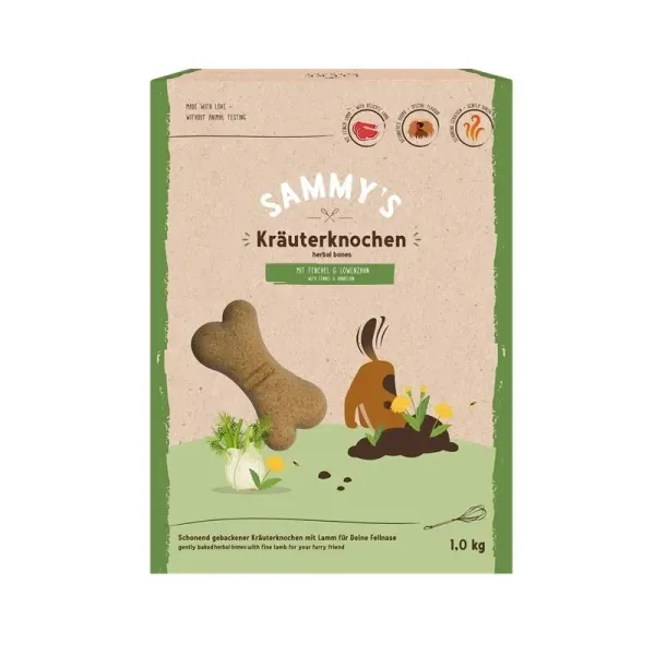 Bosch Sammys Kräuterknochen ( 4 x 1kg )
